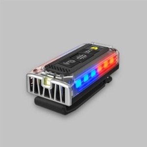 WS 휴대용 LED 초미니 경광등 나이트가디언W 호각 안전용품