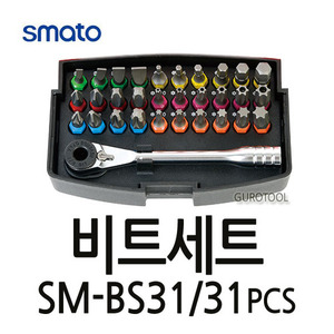 T SMATO 스마토비트세트 SMATO비트세트 31PCS SM-BS31 SMBS31 110-2068