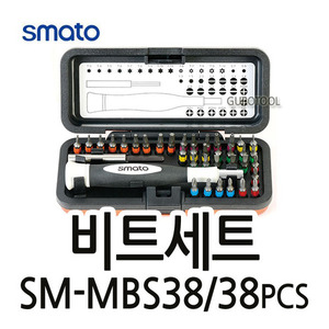 T SMATO 스마토비트세트 SMATO비트세트 38PCS SM-MBS38 SMMBS38 110-2077