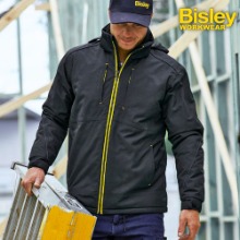 비즐리 남성 재킷 상의 작업복 bisley BJ6943 헤비 듀티 도비 재킷