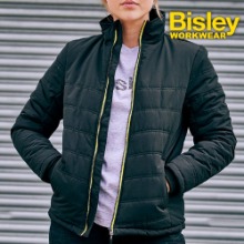 비즐리 여성 상의 작업복 bisley BJL6828 여성 푸퍼 재킷